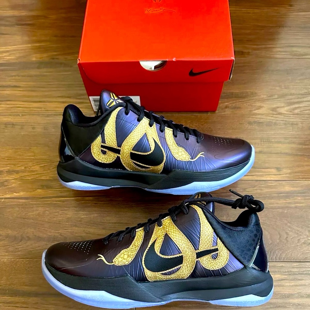 🍆🐍 Nike Kobe 5 Protro Year of the Mamba Eggplant 🍆🐍